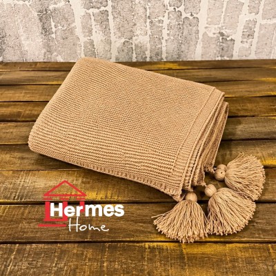 پیکه تک و شال مبل|شال مبل الیزه ابعاد 180X140 رنگ: NESCAFE
