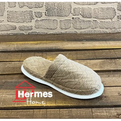 حوله|دمپایی حوله ایی کارنا رنگ: KREM
