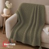 پیکه تک و شال مبل|شال مبل حصیری ابعاد 180X140 رنگ: ZEYTIN YESILI