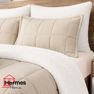 سرویس لحاف دونفره|روتختی تدی دونفره هرمس HERMES مدل: SHEEP 504