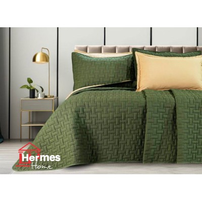 روتختی پنبه دوزی|روتختی پنبه دوزی دونفره هرمس HERMES مدل: 106 KALVIN