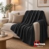 پیکه تک و شال مبل|شال مبل ابر کرومبی ابعاد VENIZ SIYAH | 170x220