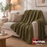 پیکه تک و شال مبل|شال مبل ابر کرومبی ابعاد VENIZ YESIL  | 170x220